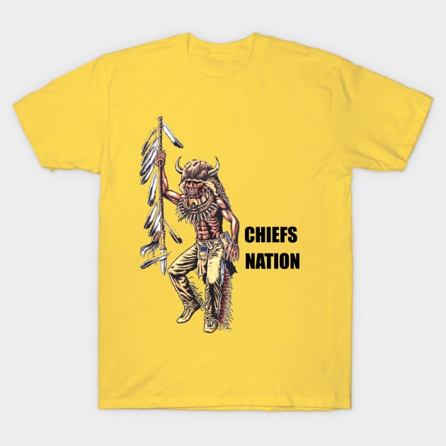 chiefs T-Shirt by wizooherb